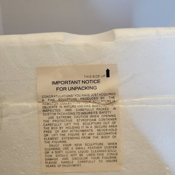 NIB The Hamilton Collection - Irish Blessing Carousel Sculpture - Picture 9 of 10